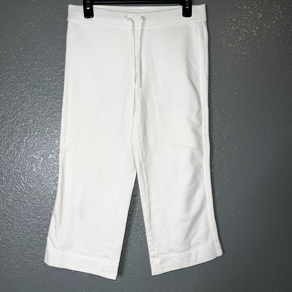 Girls White Pull-On Pants Size 8 Express Soft Stretch Lounge